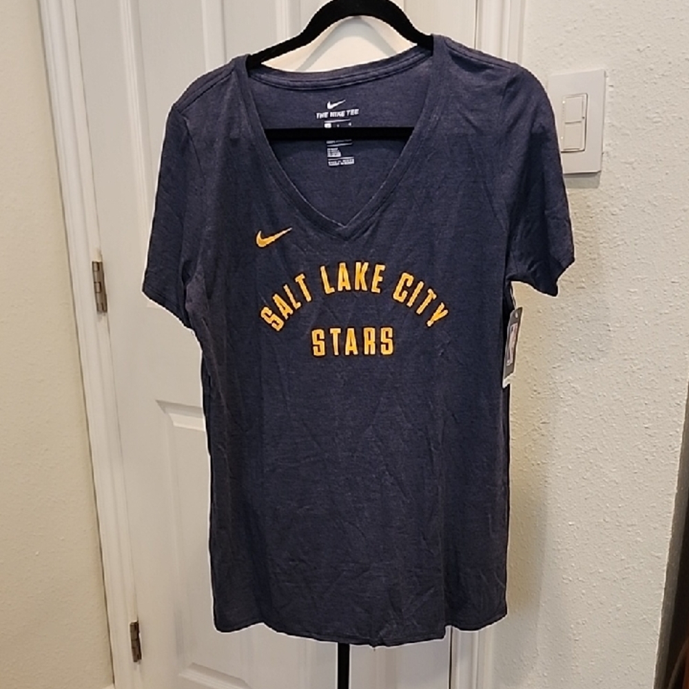 Nike Women's Blue Salt Lake City Stars Tee Lg